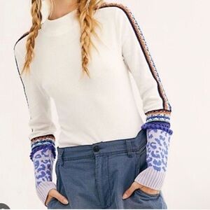 Free People Switch it Up cuff thermal top